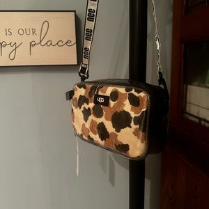 Brand new UGG cow print bag